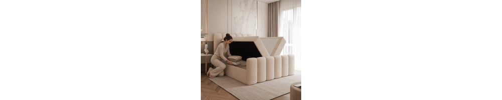 Boxspringbetten nach Größe | 140x200 bis 200x200