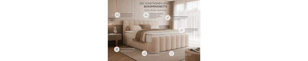 Boxspringbetten nach Funktion